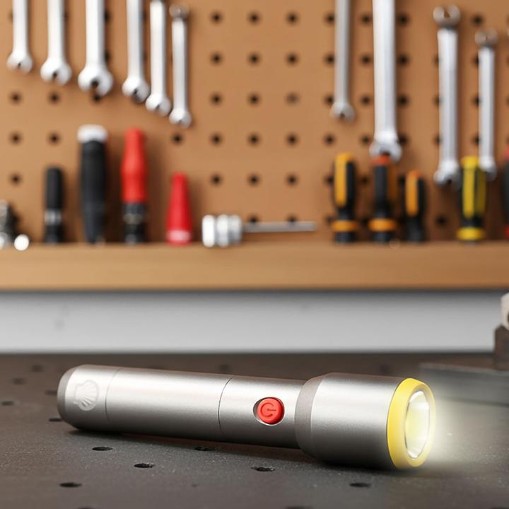 Actual product image Rainx Torch LED 500 Lumen, USB Rechargeable, 3 Light Modes (500 lm)