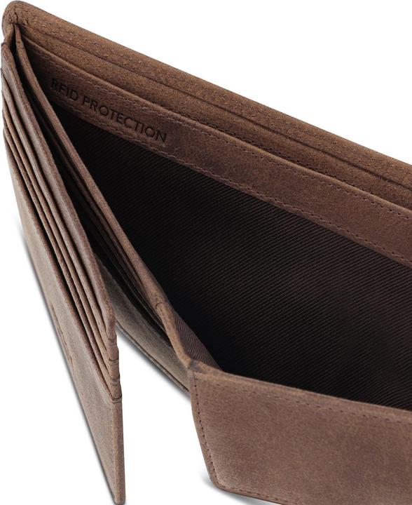 Actual product image Redolz Leather Essentials wallet RFID protection leather 12 cm