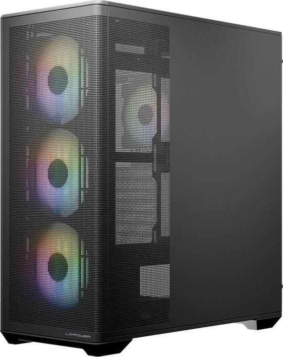 Produktbild LC-Power Geh?use Micro-ATX 811B black USB3.2/Audio,o.Netzteil (Mini-ITX, ATX, E-ATX, mATX)