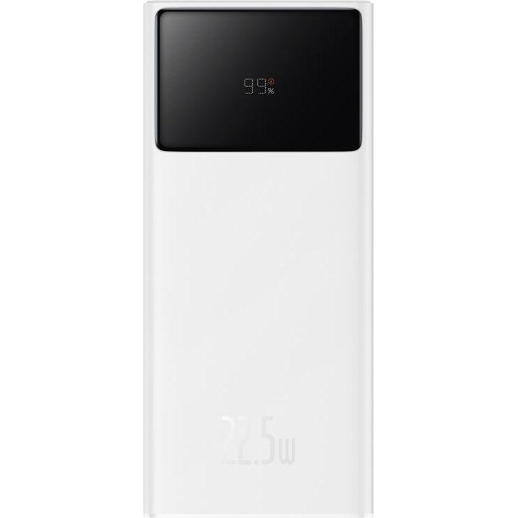 Baseus Start Lord (20000 mAh, 22.50 W, 74 Wh), Powerbank, Bianco