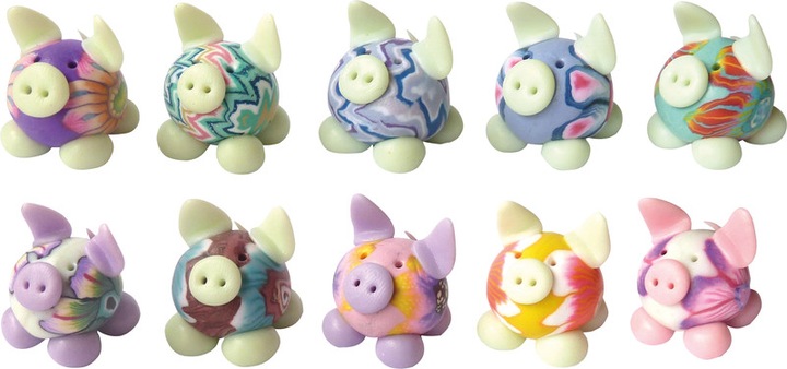 Image du produit Swiggie Cochon porte-bonheur (Décoration pour cadeau, 50 x)