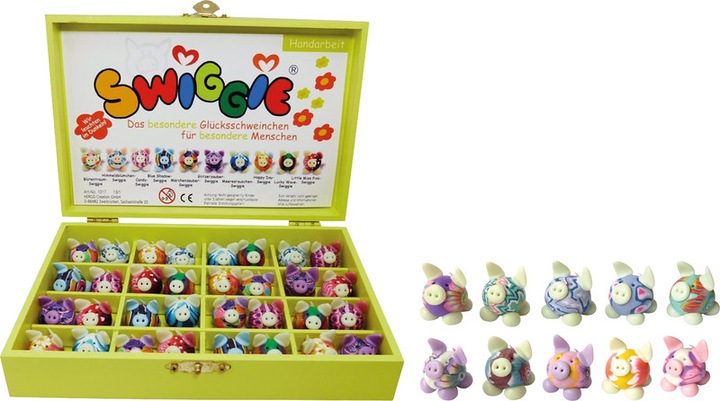 Image du produit Swiggie Cochon porte-bonheur (Décoration pour cadeau, 50 x)