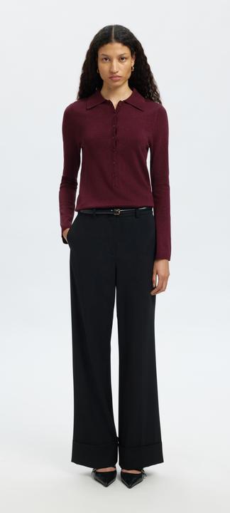 Produktbild Selected Metallic Polohemd aus Strick (XL)