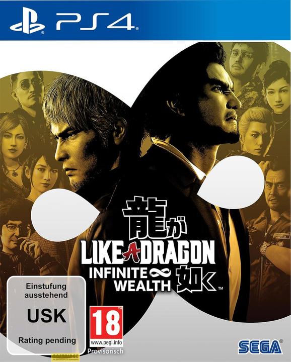 Actual product image Atlus Like a Dragon: Infinite Wealth (PS4, DE)