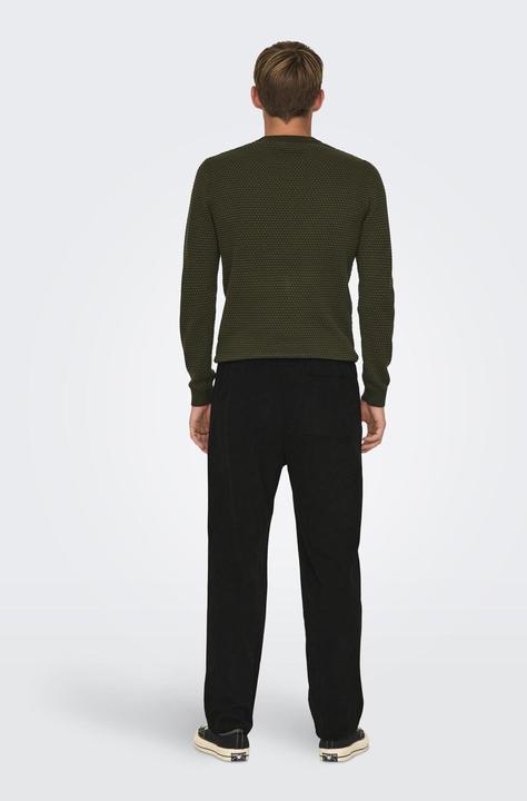 Produktbild Only & Sons ONSSINUS Locker geschnitten Hose mit weitem Beinschnitt Hose mit weitem Beinschnitt (L)