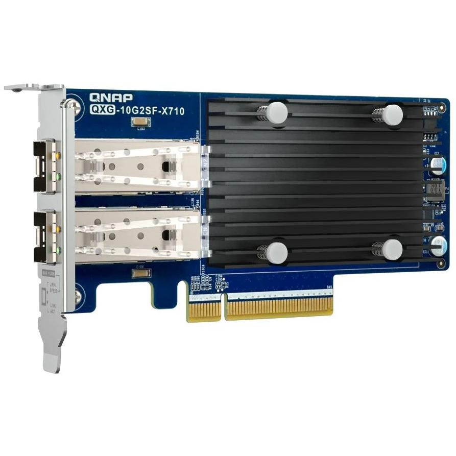 QNAP QXG-10G2SF-X710 (SFP+, PCI Express 3.0 x8), Netzwerkkarte