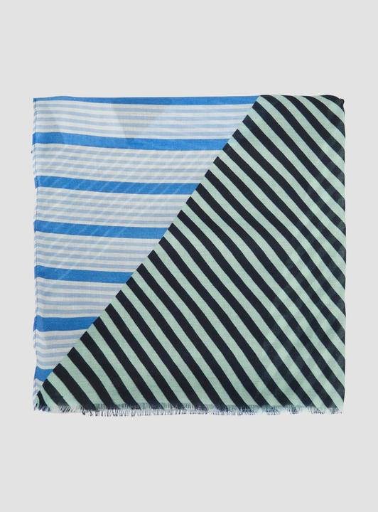 Immagine prodotto s.Oliver Tuch Feines Tuch aus recyceltem Polyester mit modischem Artwork-Print