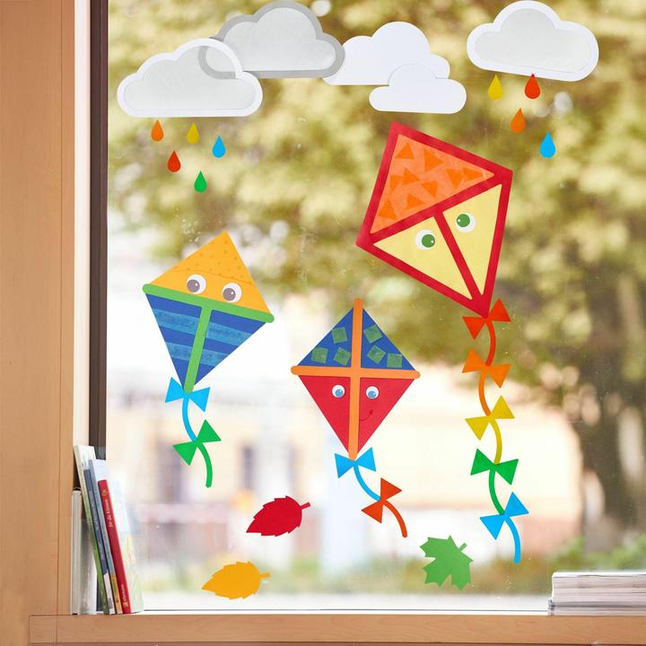 Produktbild Haba Bastelset - Fensterbild Drachensteigen