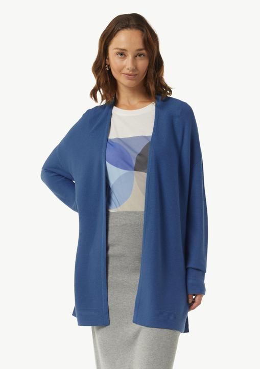 Produktbild Comma Strickjacke Gerippte Strickjacke im Relaxed Fit (38)