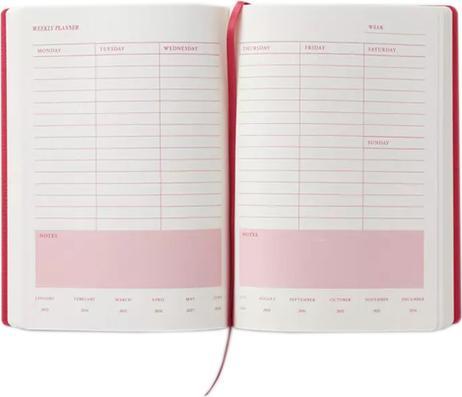 Actual product image Printworks Weekly - Planner of weekly possibilities bleu (English)
