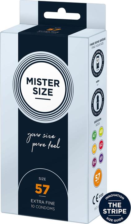 Actual product image Mister Size 57 (10 pcs.)