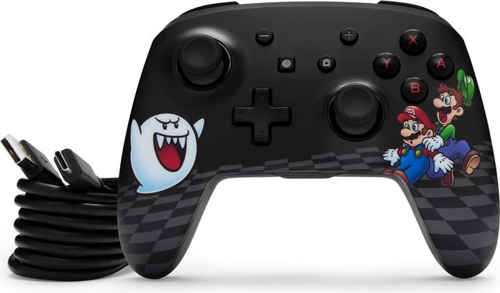 Produktbild PowerA Enhanced Wireless Controller for Nintendo Switch with Lumectra – Mario Peek-A-Boo (Switch)