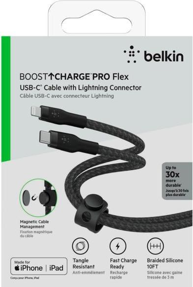 Actual product image Belkin USB C — Lightning (3 m, USB 3.2 Gen 1)