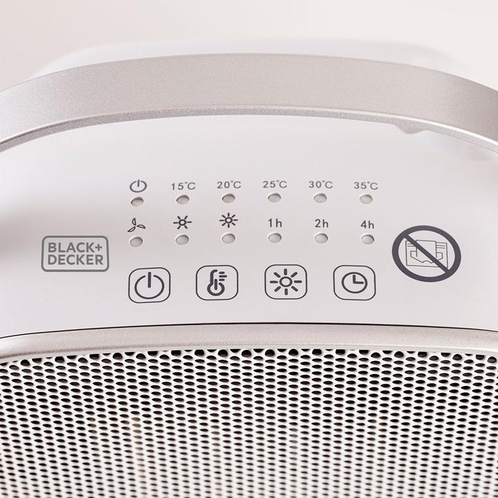 Image du produit Black & Decker Black+Decker BXSH1505E Radiateur soufflant à CTP (1500 W)