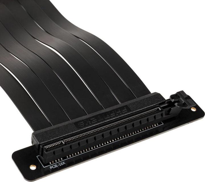 Produktbild Phanteks PCIe x16 Riser Flachband-Kabel, 90 Grad
