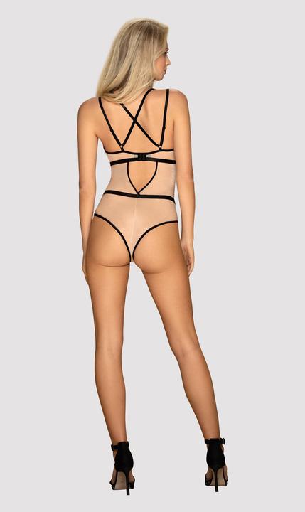 Image du produit Obsessive Nudelia noir teddy S/M (M, S)