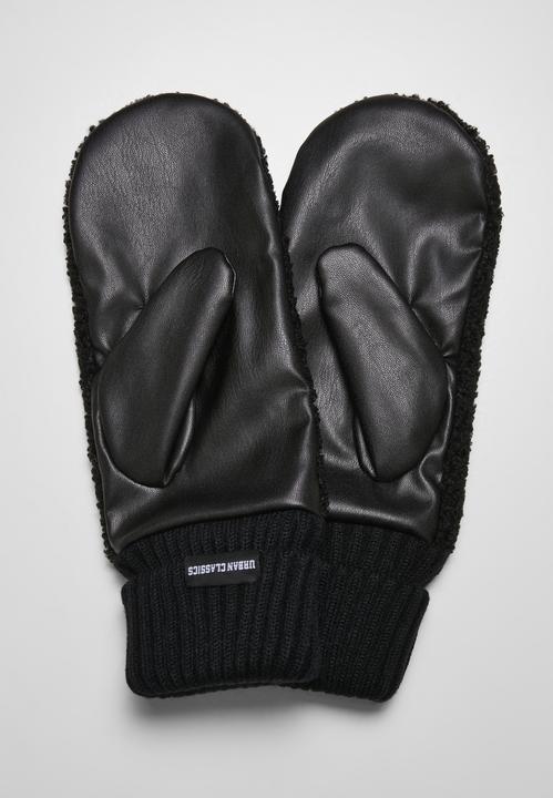 Produktbild Urban Classics Sherpa Imitation Leather Gloves (S, M)