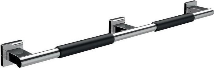 Emco Grab rail SYSTEM 2 865mm, with sheath chrome/black