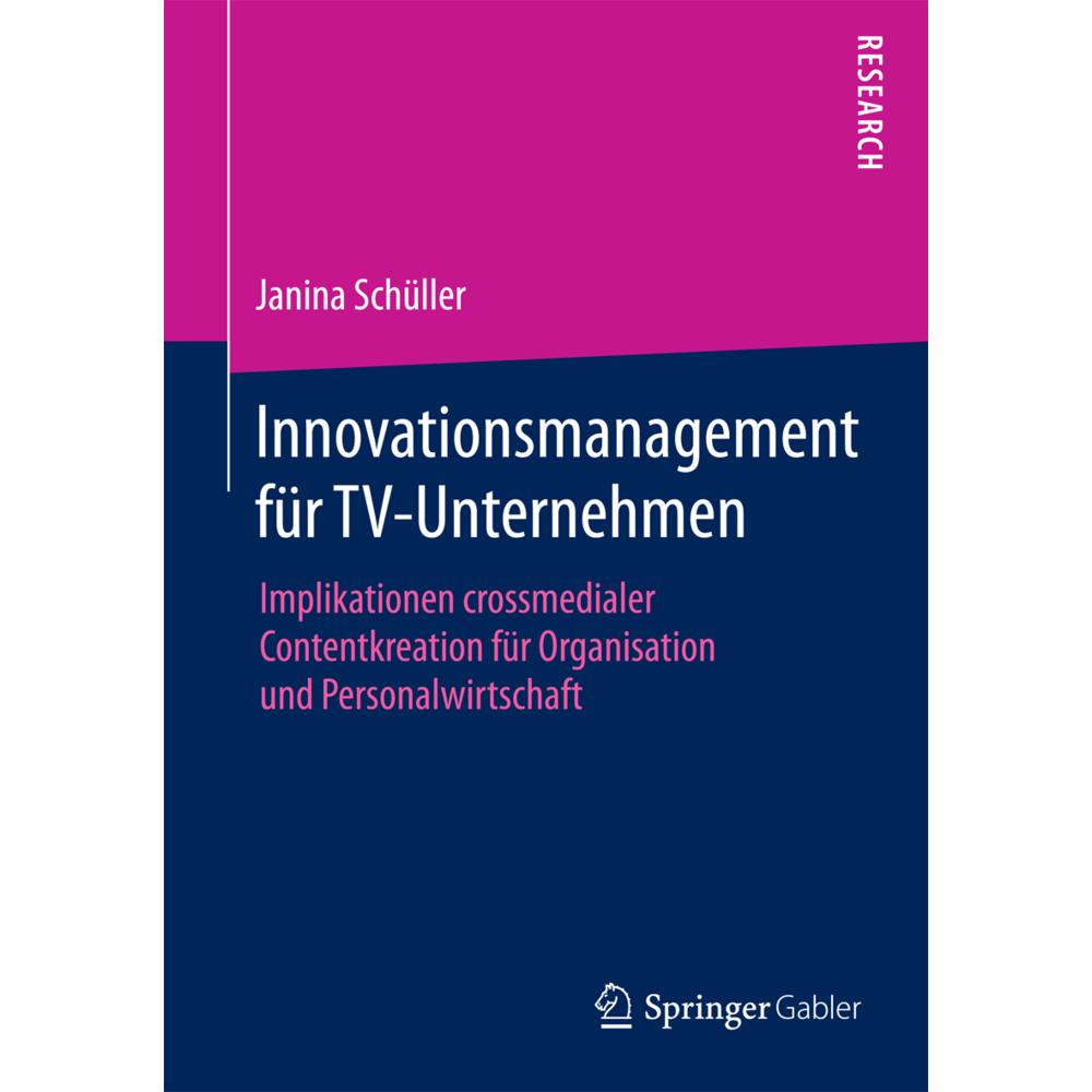 Innovationsmanagement für TV-Unternehmen, Fachbücher