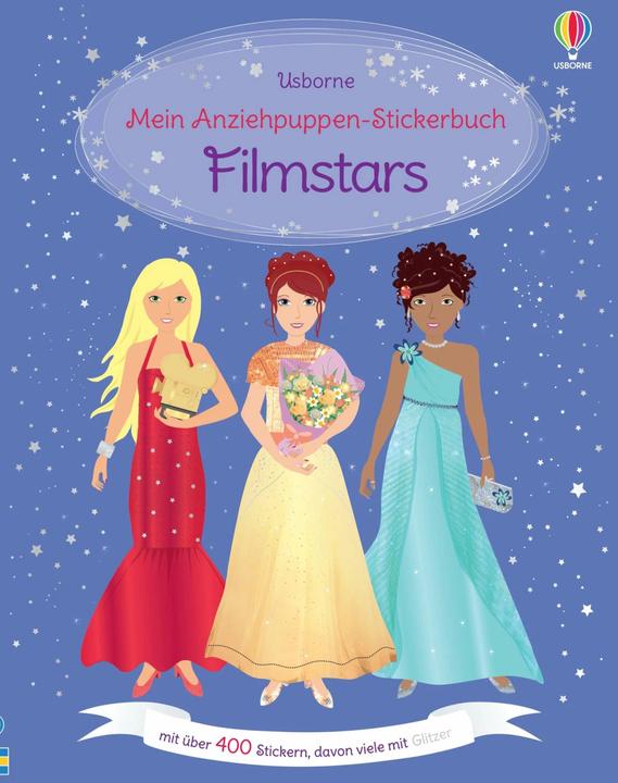 Produktbild Mein Anziehpuppen-Stickerbuch: Filmstars
