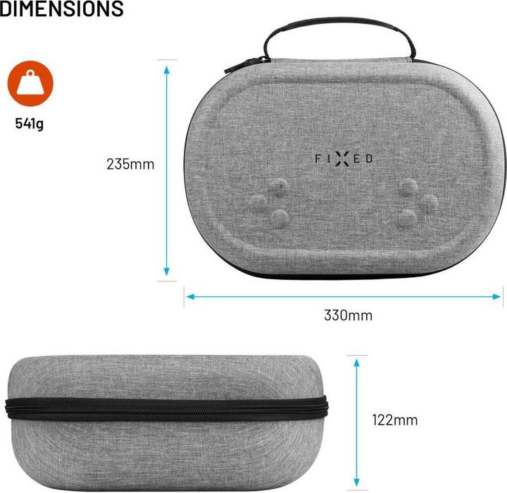 Productafbeelding Fixed Schutzhülle VR Schutzhülle für Meta Quest 3/3S grau