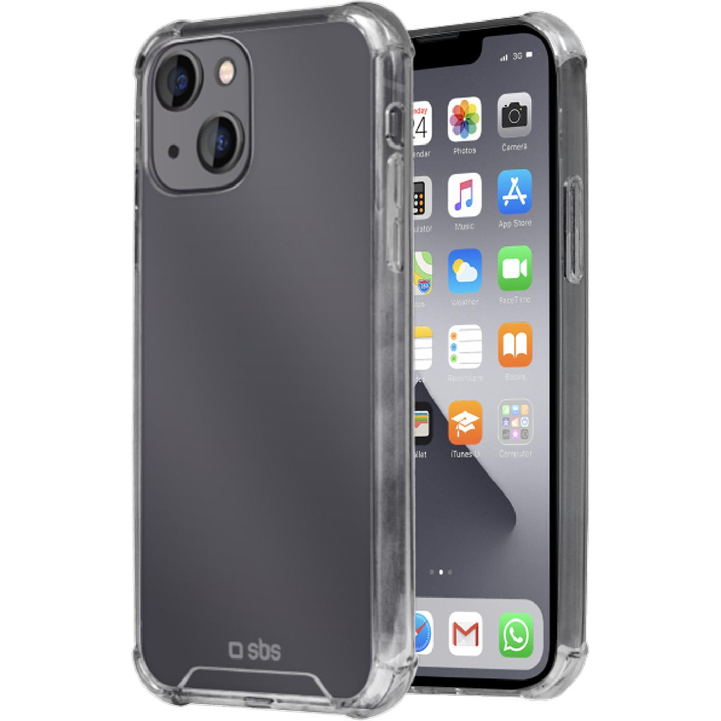 SBS Schutzhülle (Apple iPhone 13), Smartphone Hülle, Transparent