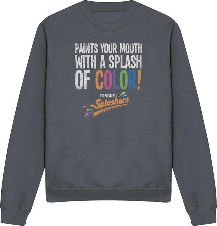 Produktbild Double Bubble Paints Your Mouth Sweatshirt meliert (M)