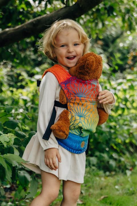 Image du produit Lennylamb Porte-bébé pour poupée - Rainbow Lotus