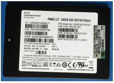 Image du produit HPE P09685-B21 (240 Go, 2.5")