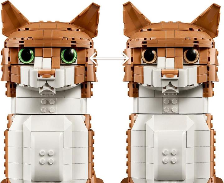 Image du produit LEGO Orange Cat (21376, LEGO Ideas)