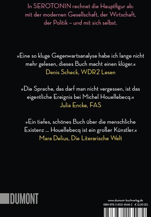 Image du produit Serotonin (Allemand, Michel Houellebecq, 2020)