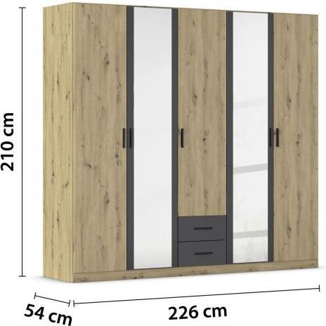 Produktbild Rauch Despina (226 x 54 x 210 cm)