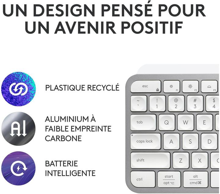 Image du produit Logitech MX Keys S (CH, Sans fil)