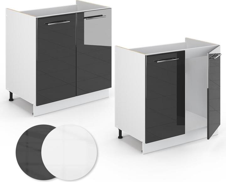 Produktbild Vicco Spülenunterschrank Fame-Line (80 x 60 x 82 cm)