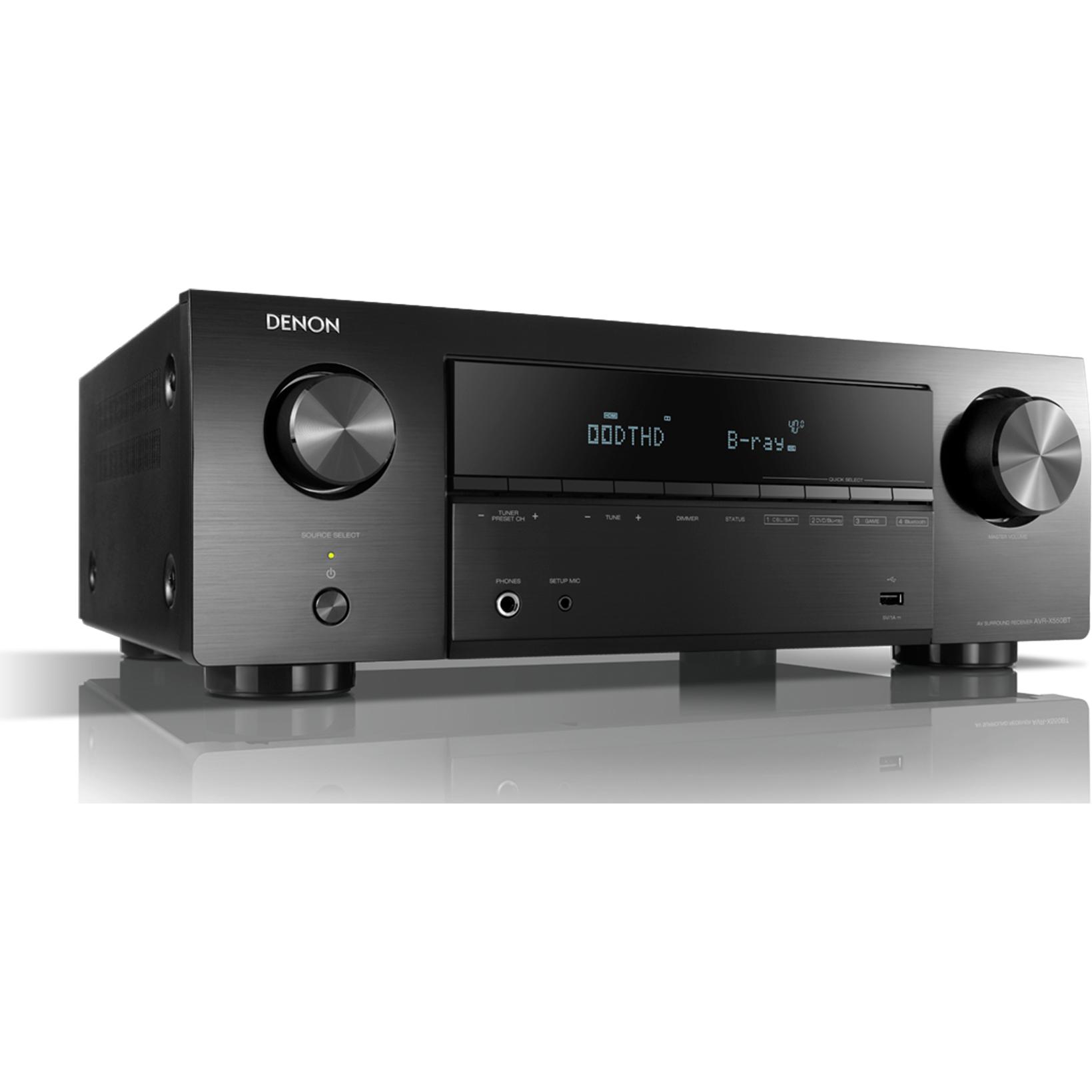 DENON　5.1chアンプ　AVR-X550BT Denon AVR-X550BT (1 stores) find the best prices today »