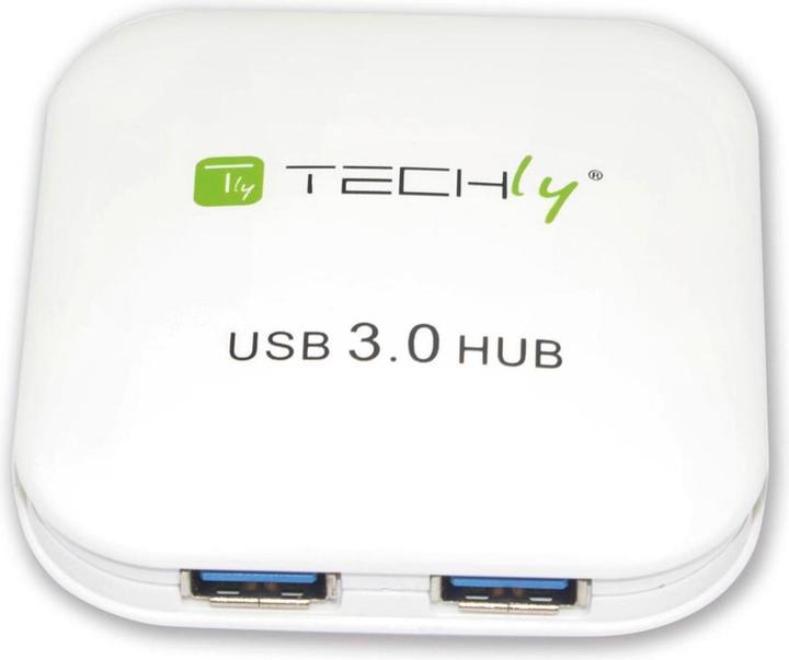Techly IUSB3-HUB4-WH (Micro USB, 4 Ports)
