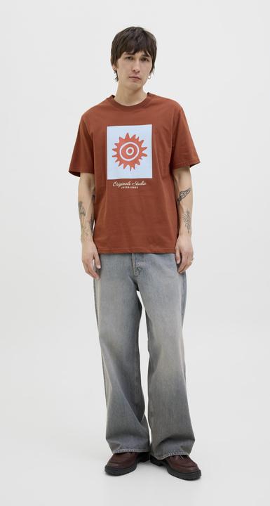 Actual product image Jack & Jones Gedruckt Rundhalsausschnitt T-shirt T-shirt (L)