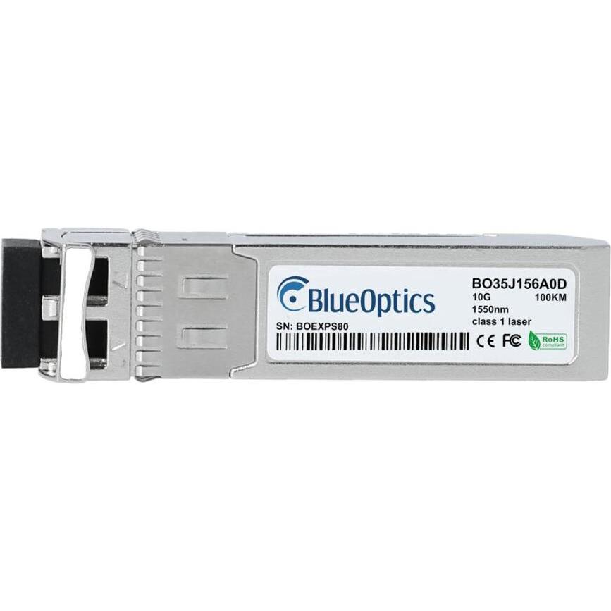 BlueOptics Meraki SFP-10G-ZR-100KM compatibile SFP+ BO35J156A0D, Ricetrasmettitore