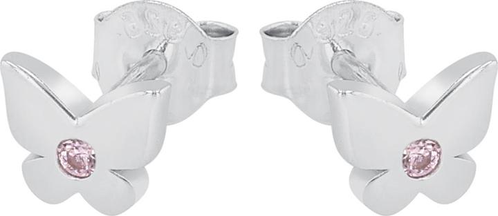 Image du produit Prinzessin Lillifee Boucles d'oreilles pour filles, argent 925 sterling, zirconium (synth.) | papillon (Argent 925)