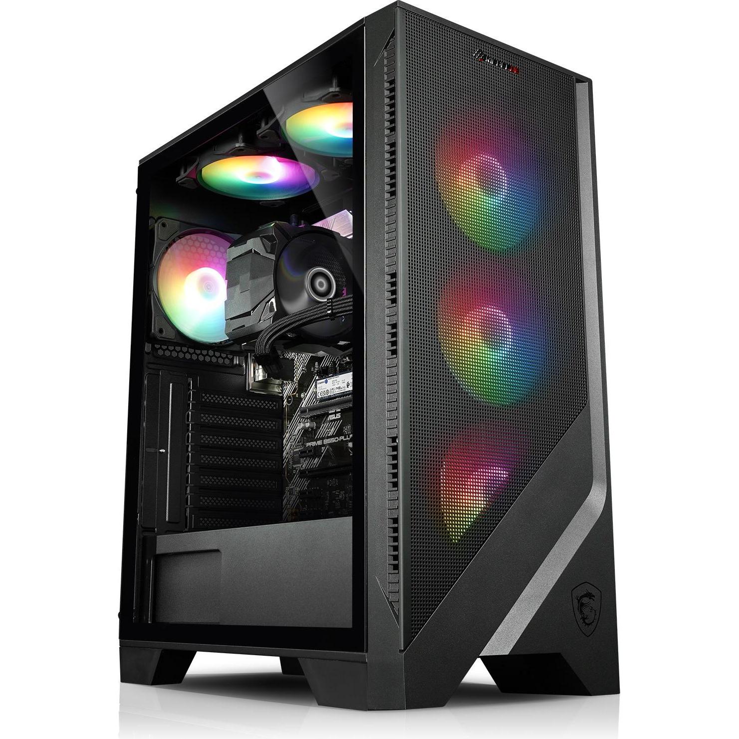 Kiebel Cobra VIII (AMD Ryzen 5 8500G, 32 GB), PC, Schwarz