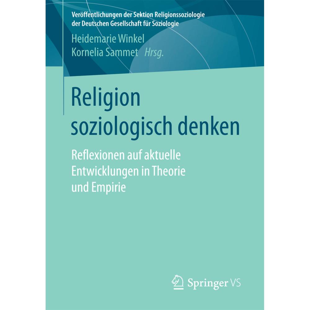 Religion soziologisch denken, Fachbücher von Heidemarie Winkel, Kornelia Sammet
