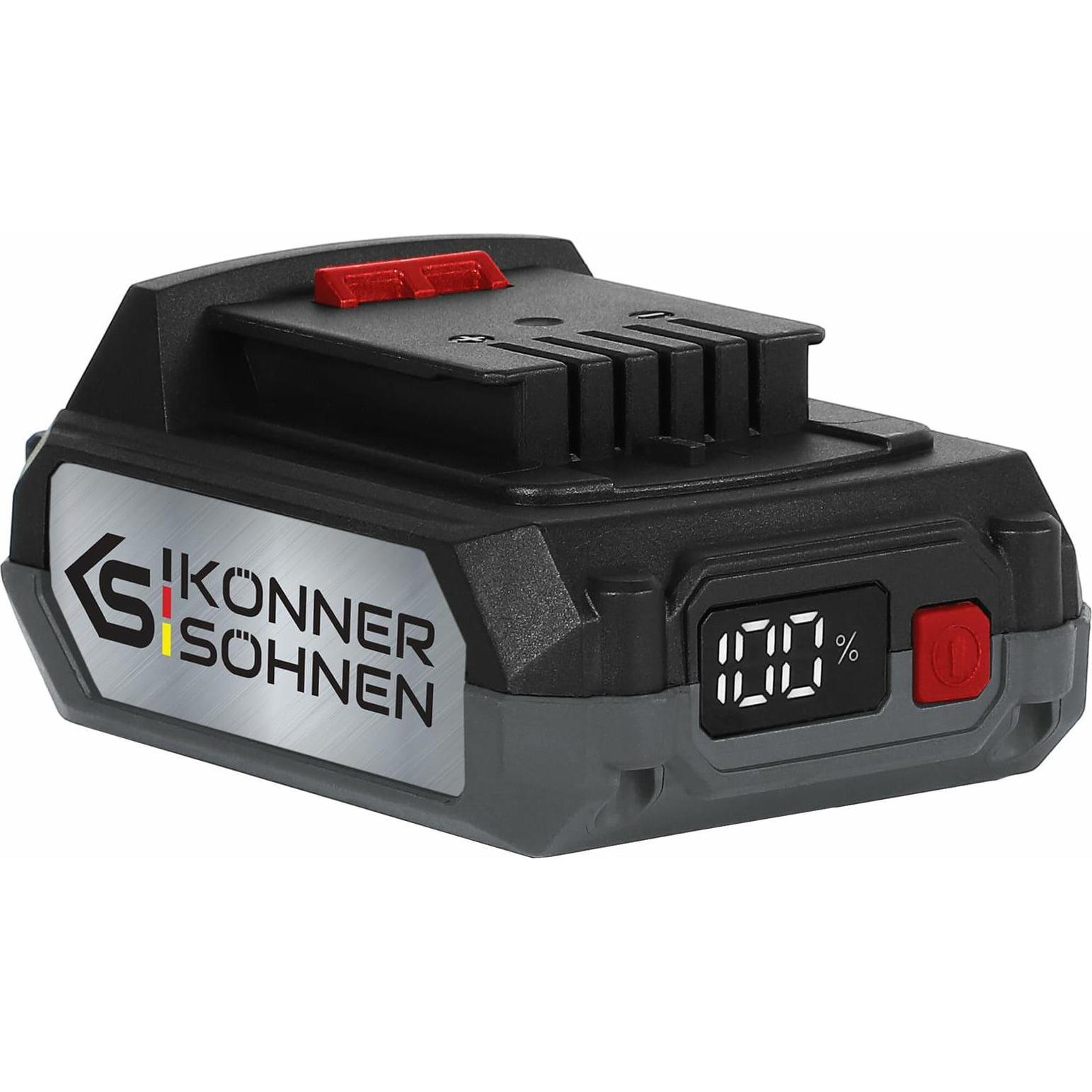 Könner & Söhnen Batterie 20V 2,0 Ah 20V2-1 (2000 mAh), Batterien + Akkus