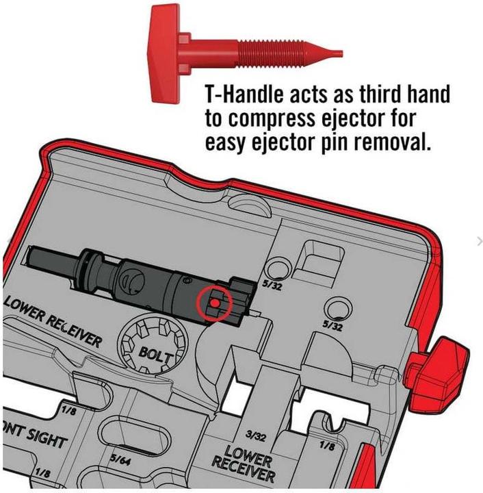 Image du produit Real Avid Gunsmithing Block AR-15 Master Bench Block