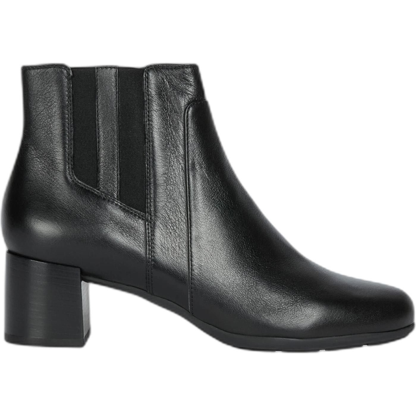 Thumbnail - Geox, Damen, Boots + Stiefel, damen stiefeletten annya, Schwarz, (36.5)