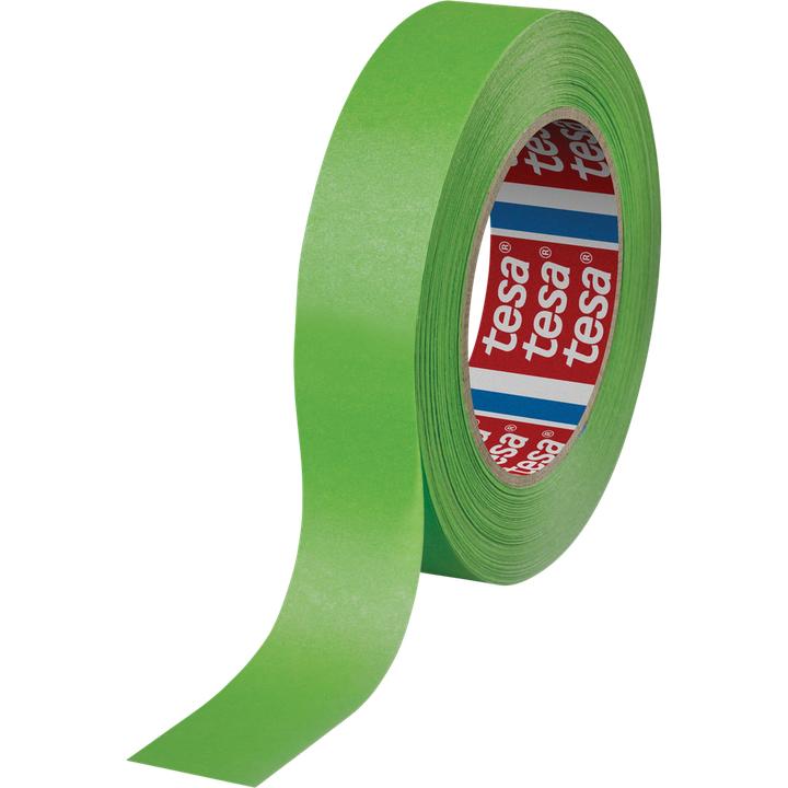 Actual product image tesa Painting crepe 4338 37 Green 50m x 30mm (30 mm)