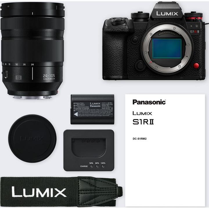 Image du produit Panasonic DC-S1RM2ME Kit (24 - 105 mm, 44.30 Mpx, Plein format)