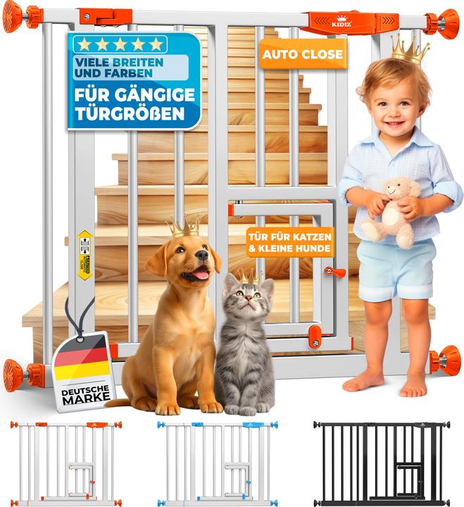 Produktbild Kesser Türschutzgitter Blau 74-87cm (74 - 87 cm)