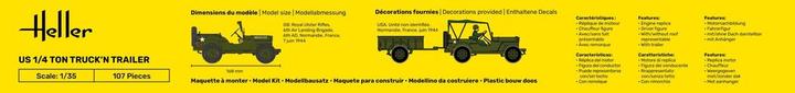 Produktbild Heller STARTER KIT US 1/4 Ton Truck 'n Trailer