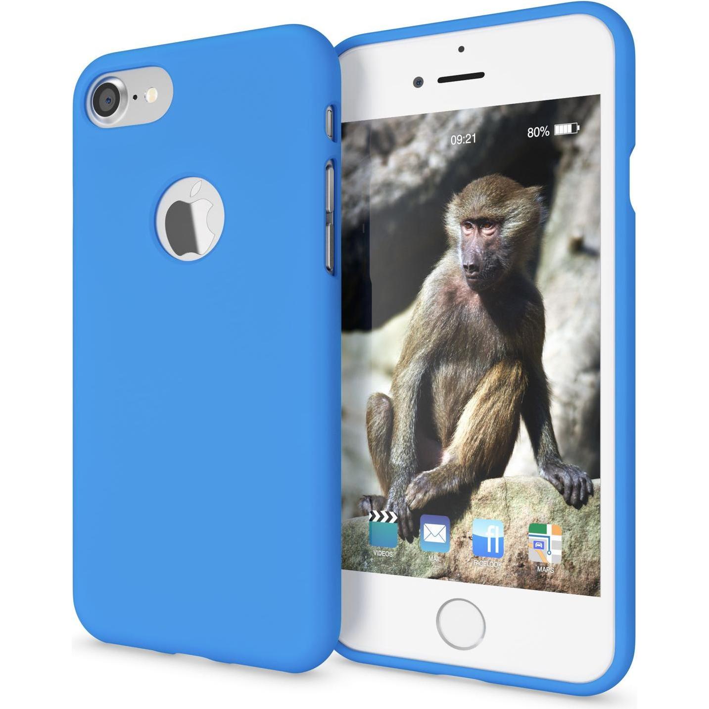Nalia Handyhülle (Apple iPhone 7), Smartphone Hülle, Blau