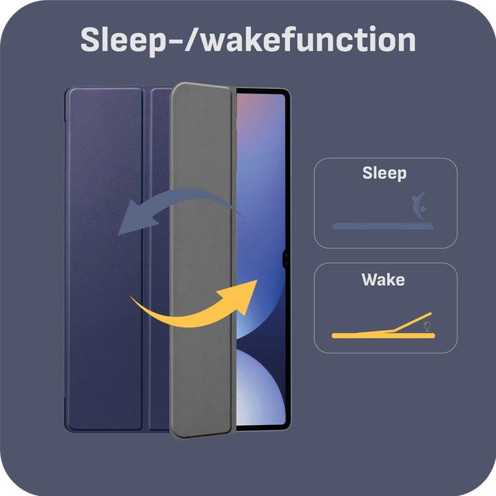 Produktbild Cazy Premium Smart Hülle Kompatibel mit Samsung Galaxy Tab S9 Ultra - Schutz Etui Hülle - Automatischem (Samsung Galaxy Tab S10 Ultra, Samsung Galaxy Tab S9 Ultra)